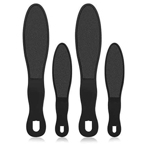 WLLHYF 4 Pieces Double Sided Pedicure Foot File Foot Scraper