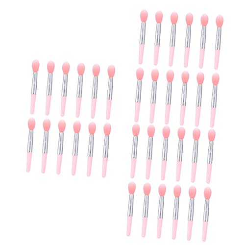 Makeup Brush Covers 6pcs Silicone Silicone Lip Applicator Make up