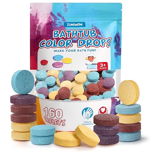 Kid Made Modern - Bath Drops - Bath Color Tablets for Kids - 150 Table –  TweezerCo
