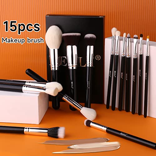 BEILI Professional Makeup Brush Set - Elevate Your Makeup Game - Premium Quality Brushes for Perfect Blend and Application  BEILI   