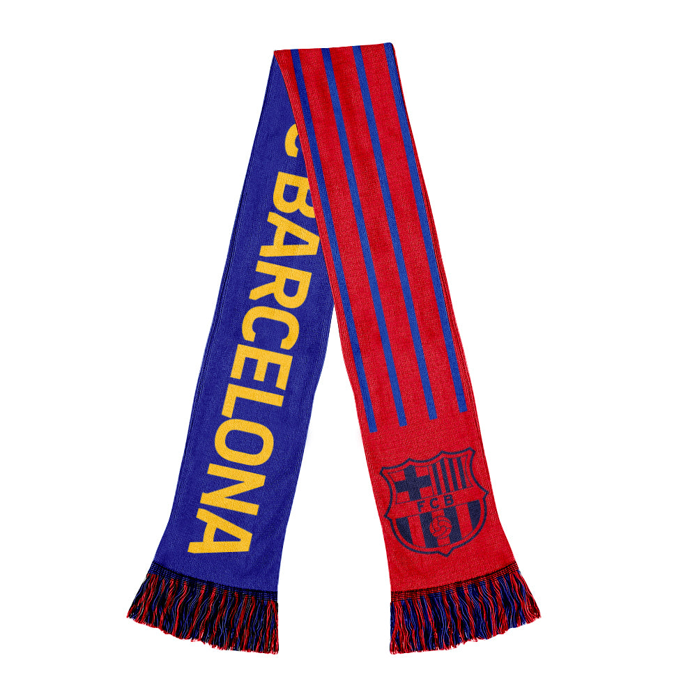 FC Barcelona Reversible Scarf in Red - Shop FC Barcelona Scarves - Icon ...