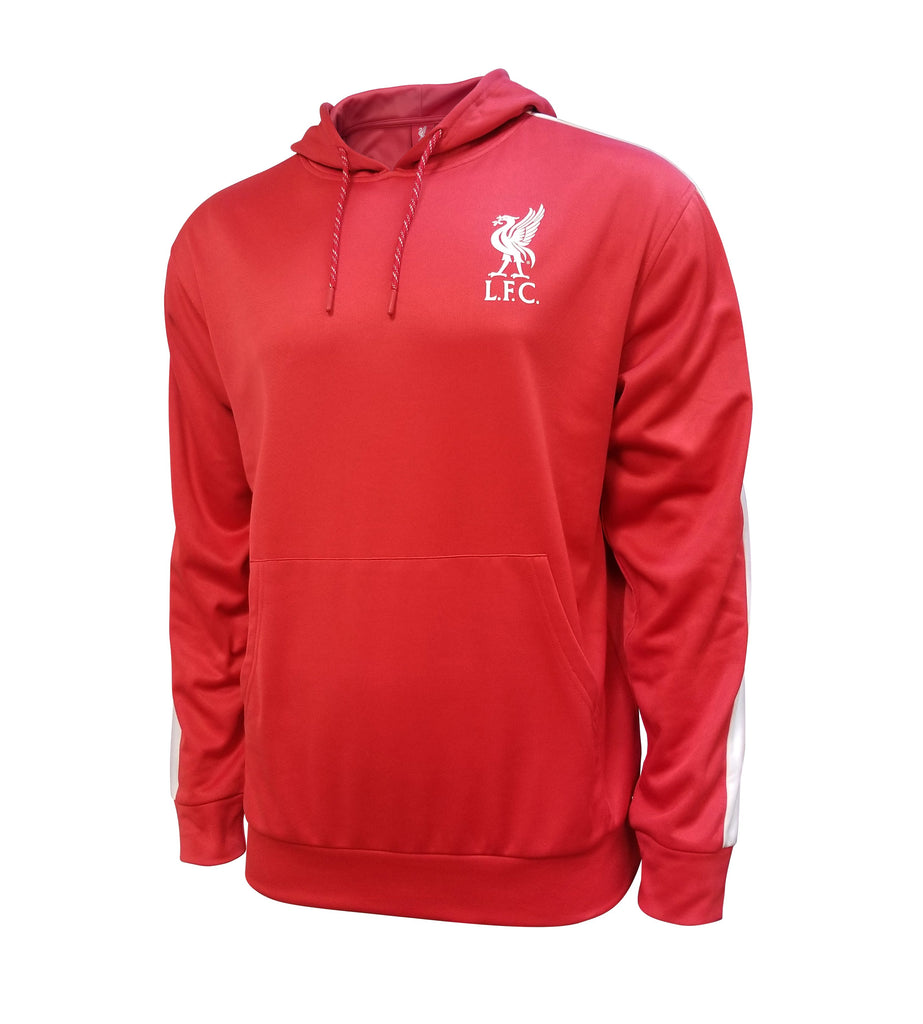 Home | Men's | Liverpool FC Pullover Hoodie - Red w/stripe