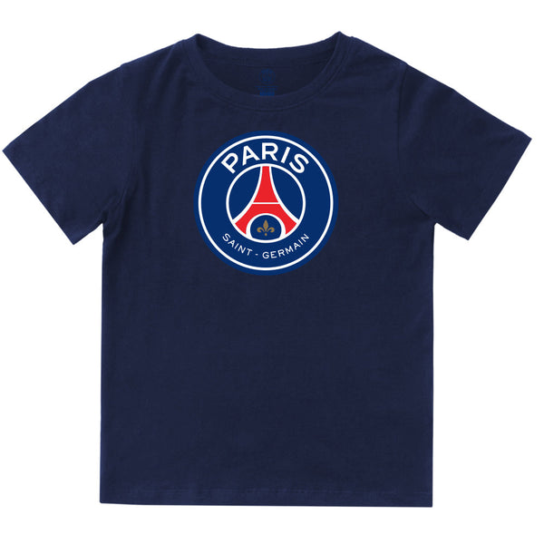 Eindig Afstoting daar ben ik het mee eens Paris Saint-Germain Men's Adult Unisex T-Shirt in Navy - Shop PSG T-Shirts  - Icon Sports