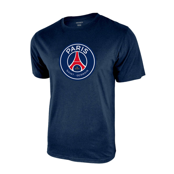 Eindig Afstoting daar ben ik het mee eens Paris Saint-Germain Men's Adult Unisex T-Shirt in Navy - Shop PSG T-Shirts  - Icon Sports