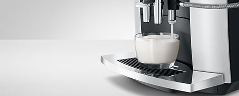 Machine à café avec sortie lait pour les Cappuccino
