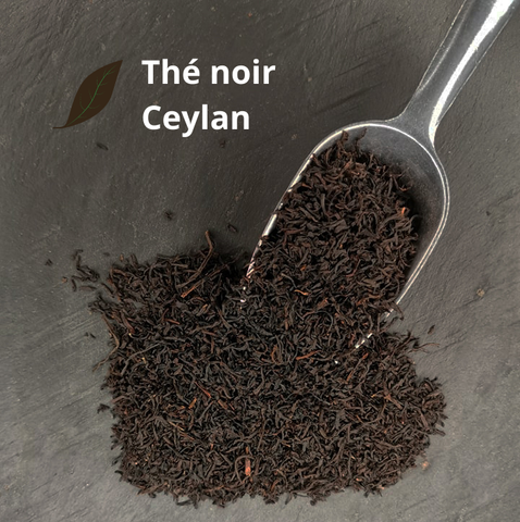 Pelle de thé noir Ceylan