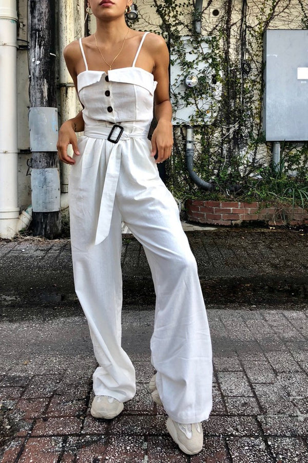 dresslim round neck striped jumpsuits