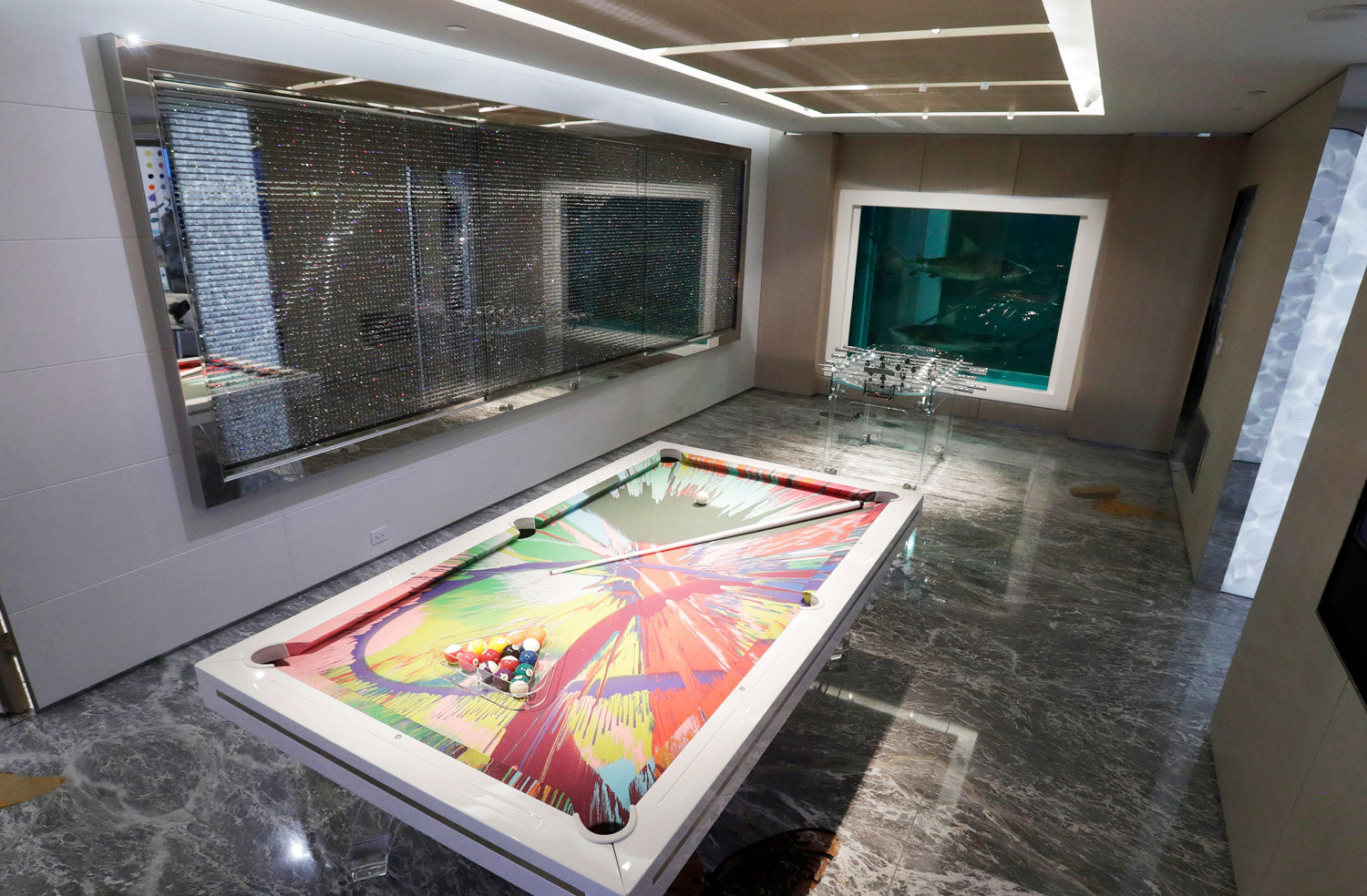 Damien Hirst’s Las Vegas Suite 