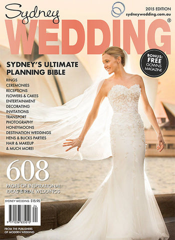 Sydney Wedding 2015 Modern Wedding Magazines