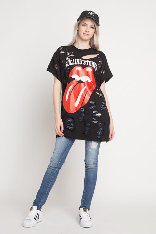 rolling stones t shirt dress