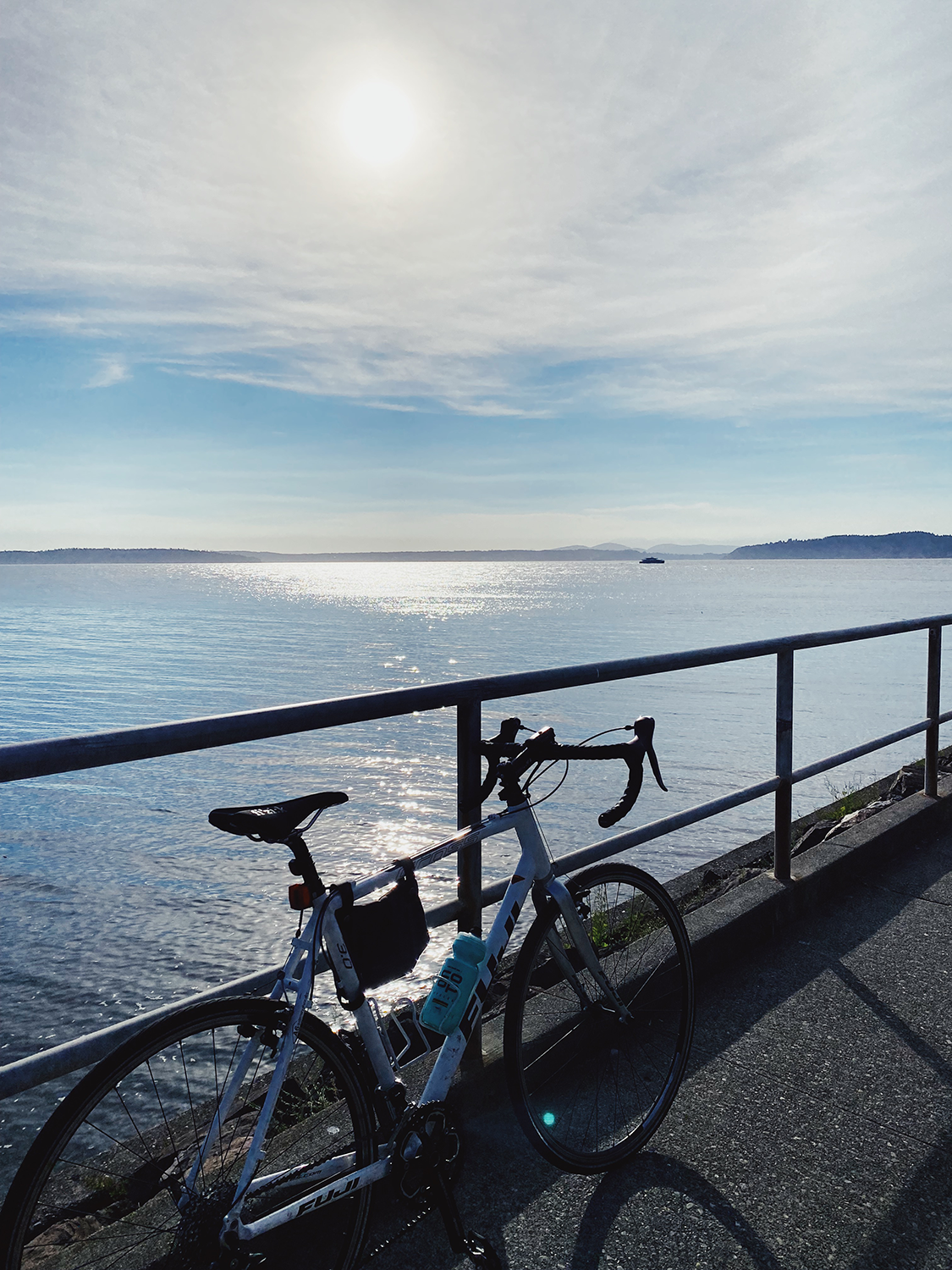 fuji cyclocross bike alki beach