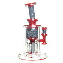 Load image into Gallery viewer, Leisure Glass - 13 Arm Tree Incycler Rig - Elite Ruby