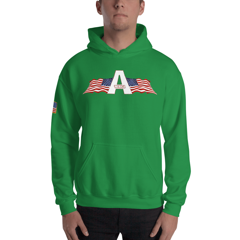 green patriots hoodie