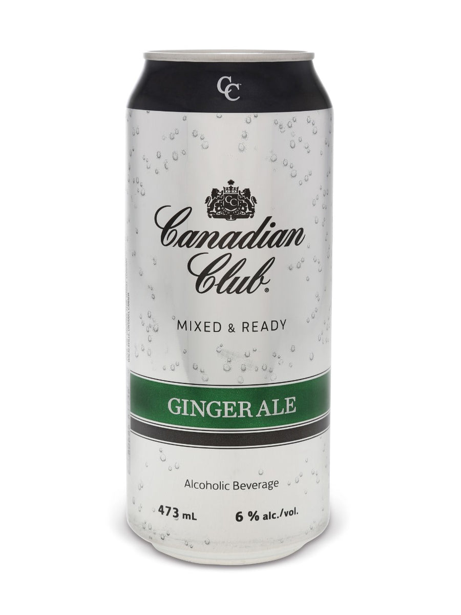 Canadian Club & Ginger Ale 473 mL can – Booze Buddy