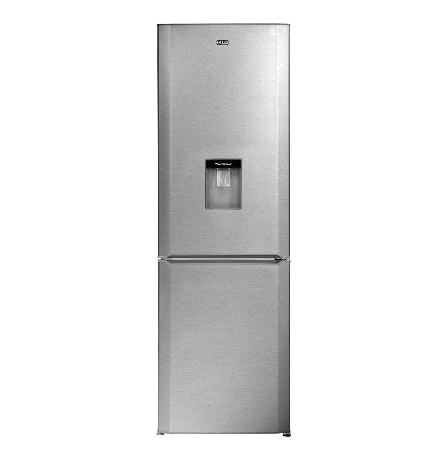 Defy 348L Satin Metallic Eco Combi Fridge With Water Dispenser DAC645