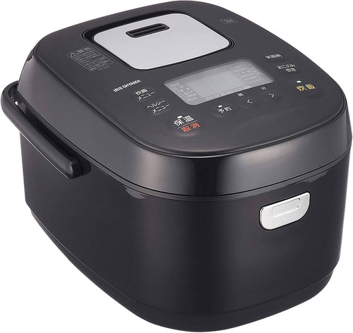 Iris Ohyama RC-IK30-B IH (Induction Heating) Rice Cooker – 3 Go Capacity –  Black