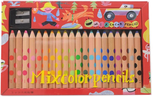 Kokuyo Mixed-Color Pencils KE-AC1 – Set of 10 Pencils – New Japanese I –  Allegro Japan