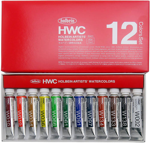 Holbein transparent watercolor paint 24 color set W444 3444 - Discovery  Japan Mall