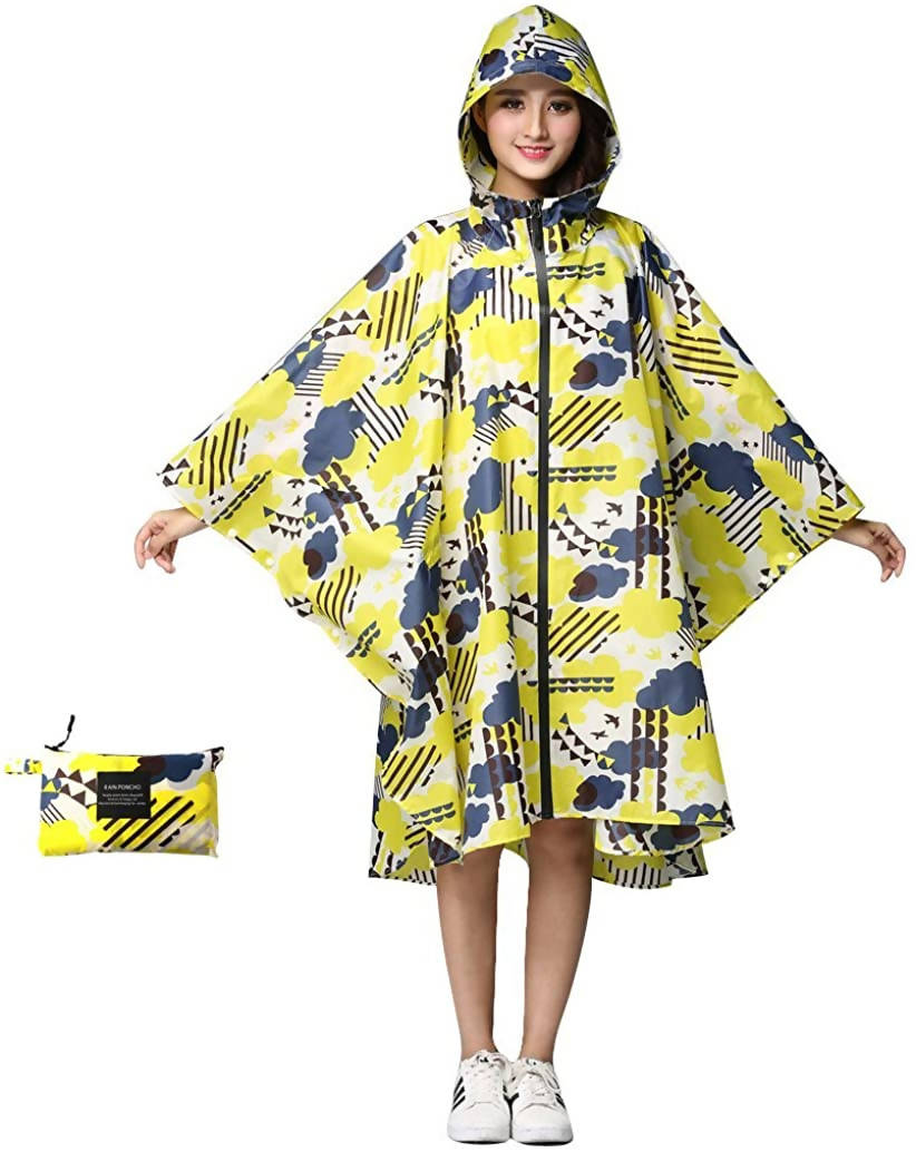 COLOR Rain Poncho – Yellow – Allegro Japan