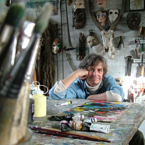 Frank Slabbinck in zijn studio
