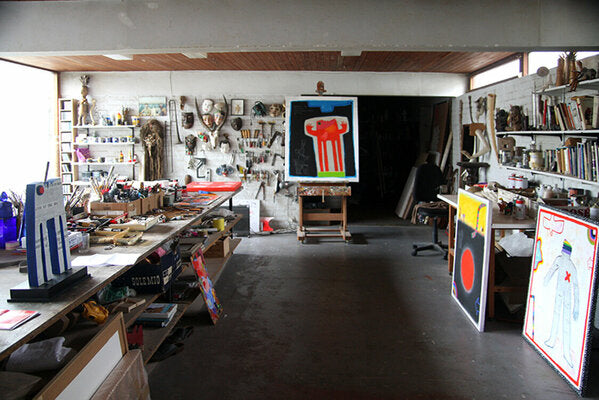 Frank Slabbinck's studio