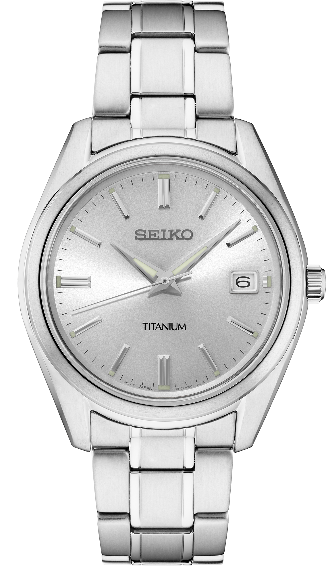 SEIKO Classic Quartz Silver Dial Men's Watch SUR369 – Wolf Fine Jewelers