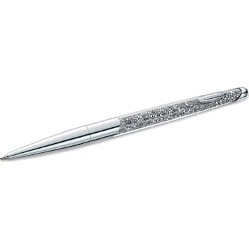 Swarovski Ballpoint Pen 5534318 Crystalline Nova Ballpoint Pen, Gray, Chrome Plated One Size  -
