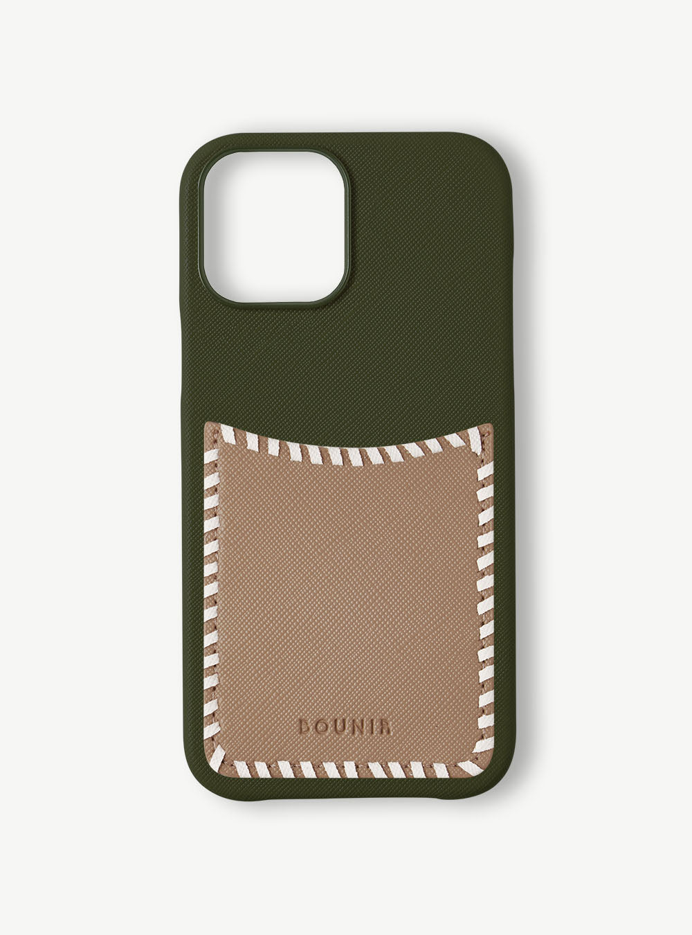 Embroidered Phone Case Khaki - Bounir product image