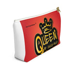 Sassy & Swag Collections - Queen of Sassy-ville Accessory Pouch w T-bottom