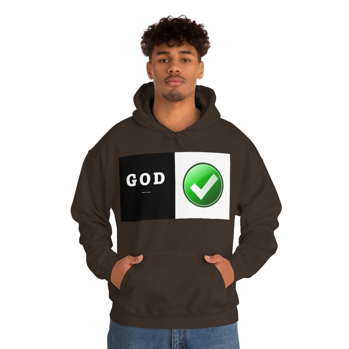 God Approved Unisex Heavy Blend™ Hooded Sweatshirt