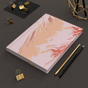 Marble Pink Hardcover Journal Matte