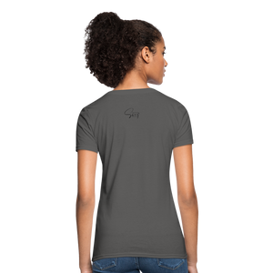 I'm the Apple of His Eye Women's T-Shirt - charcoal