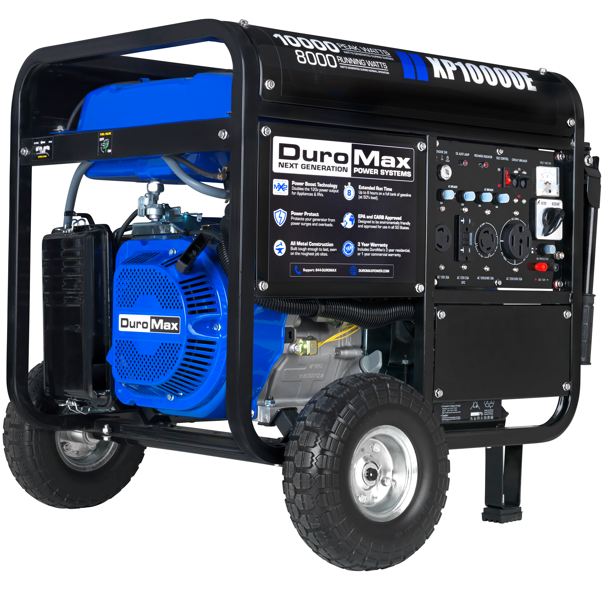 gas powered generator for home