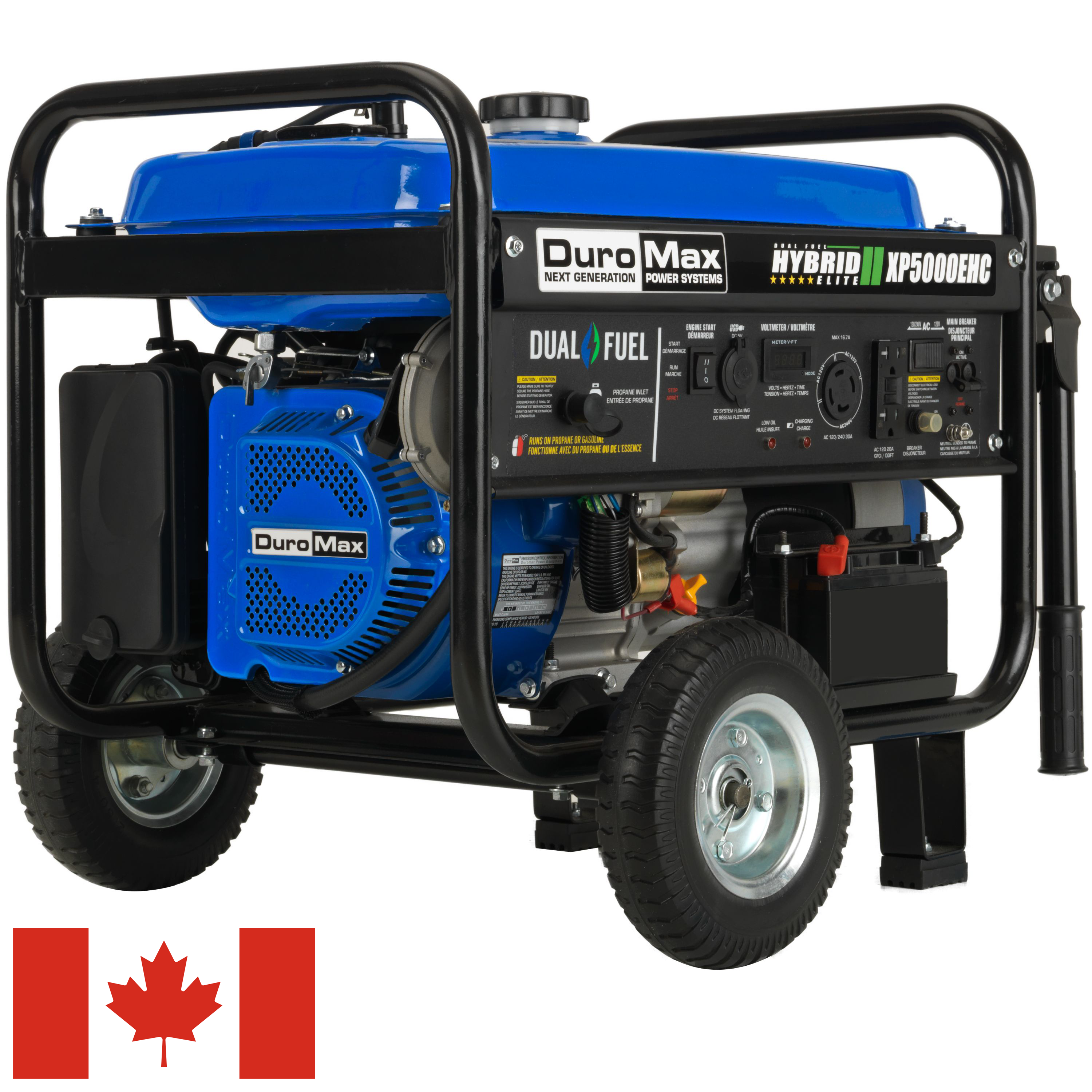 electric start portable generator