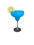 Blue Lagoon slush cocktail