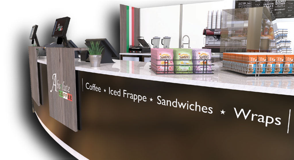 Example of cafe fit out