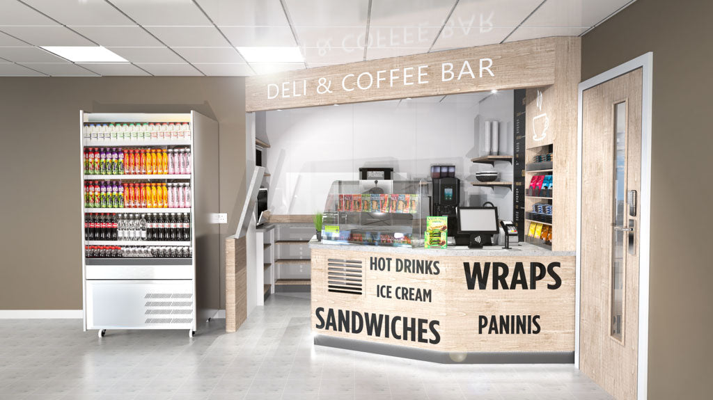 Example of deli bar fit out