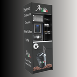 Italia bean to cup coffee machine in Absolute Drinks coffee tower