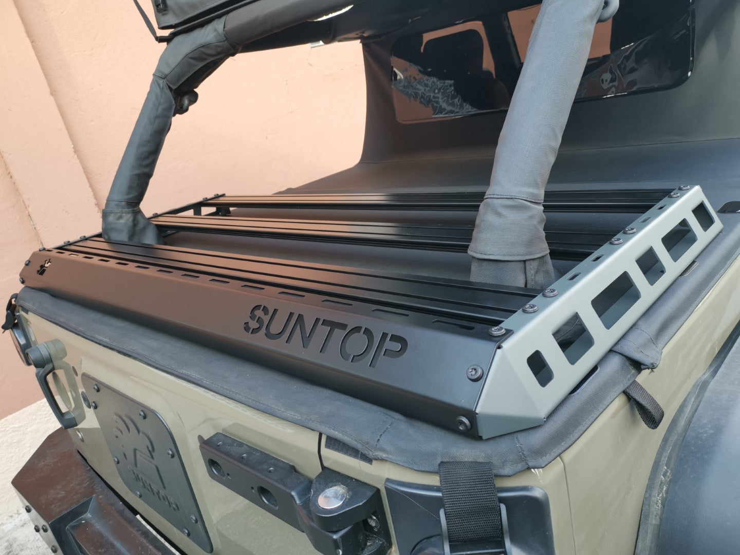 Jeep JK Cargo Rack | Added Storage from The SUNTOP® - The Suntop