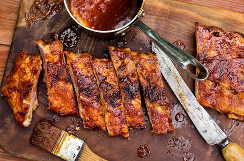 Barbecued Baby Back Ribs