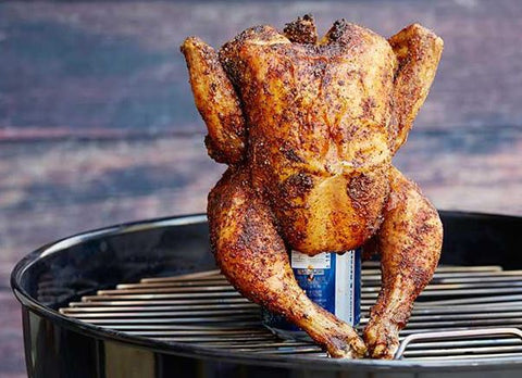 Beer Can Chicken Recipe in Wood Fired Oven