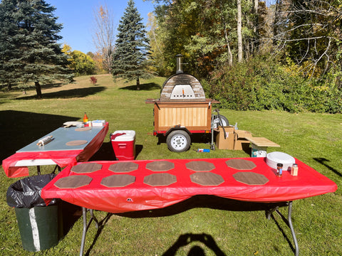 Backyard Pizza Oven