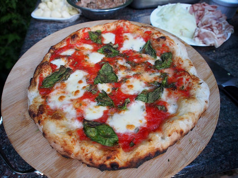 Classic Pizza Margherita recipe from Authentic Pizza Oven