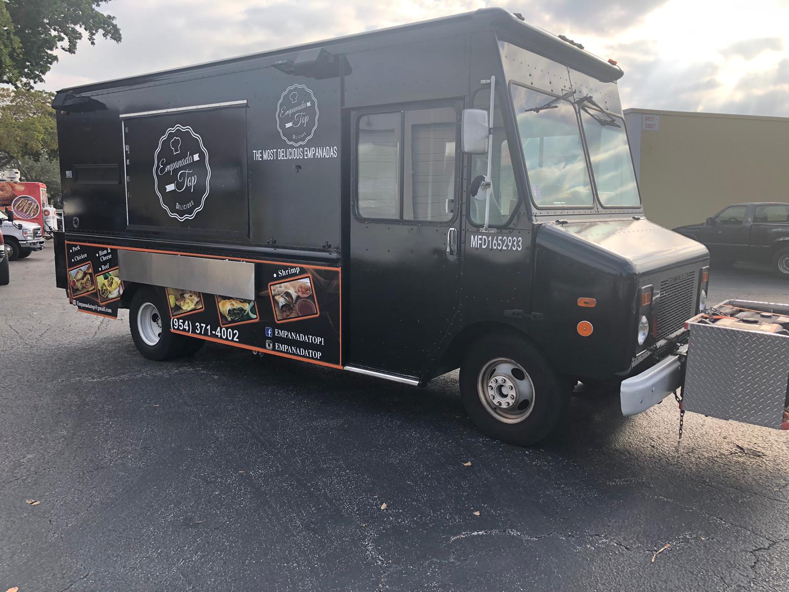 second hand food van