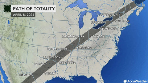 totality of the solar eclipse on April 8th, 2024 | HONEYPIEKIDS.COM