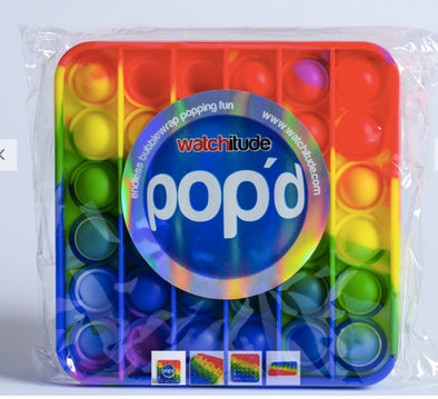 OMG Pop Fidgety - Jumbo XXL Gummy Yummy Bear (Multi Rainbow) – The Toy Maven