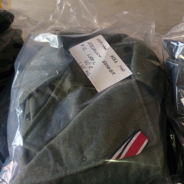Reproduction WWII German Army Uniform Shipping