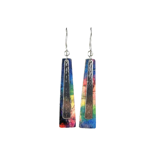 OVER THE RAINBOW VEDA CORK EARRINGS