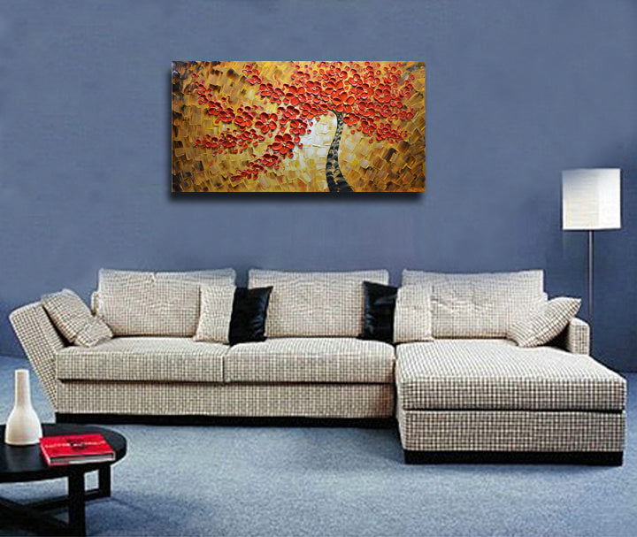 3D Hand Painted Contemporary Large Abstract Canvas Art Decor Home ...