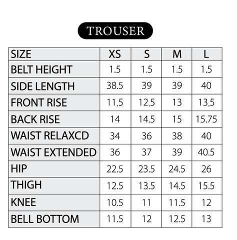 Size Chart – Afrozeh